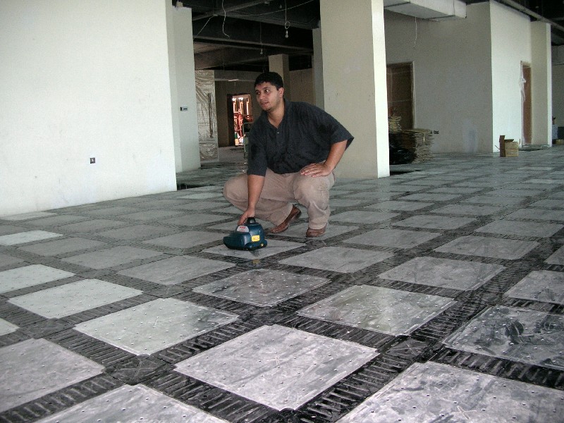 Camass access floor Case Study Photo, Commercial Building, Qatar