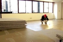 ECO access floor Case Study Photo, A Retrofit Job, Tokyo