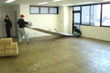 ECO access floor Case Study Photo, A Retrofit Job, Tokyo