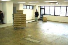 ECO access floor Case Study Photo, A Retrofit Job, Tokyo