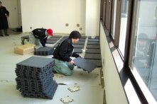 ECO access floor Case Study Photo, A Retrofit Job, Tokyo