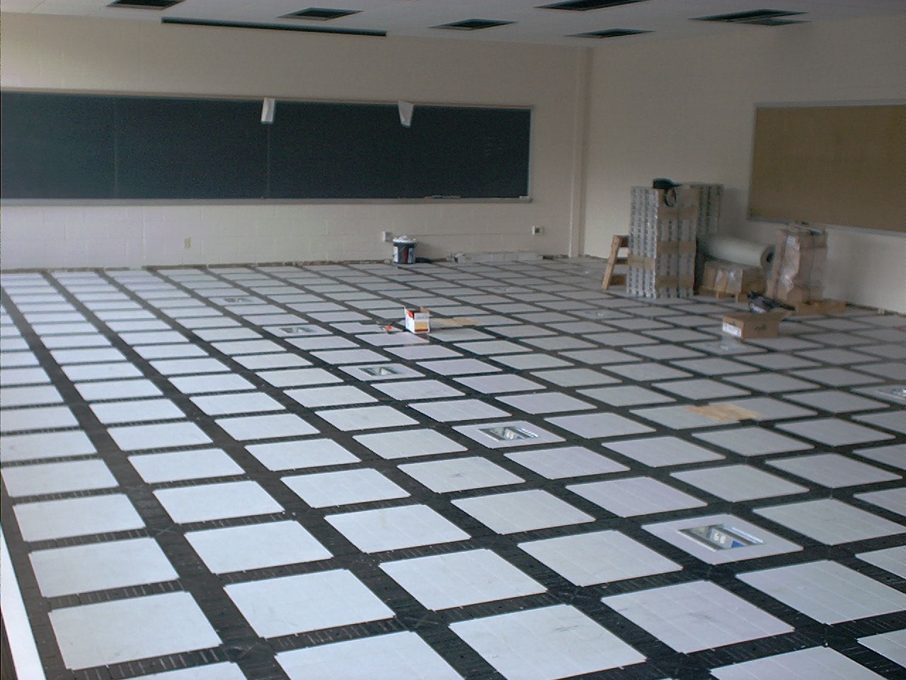 ECO access floor Case Study Photo, Penn State University, York