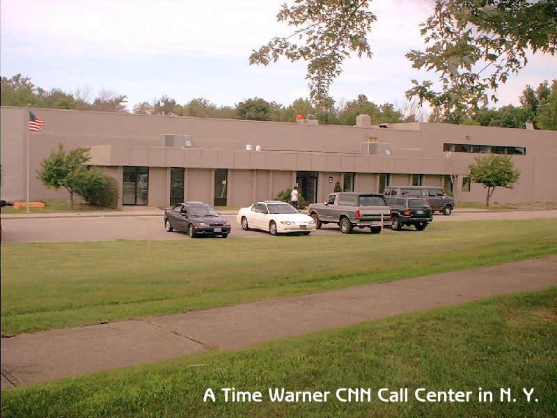 Camass access floor Case Study Photo, Time Warner CNN Call Center, USA