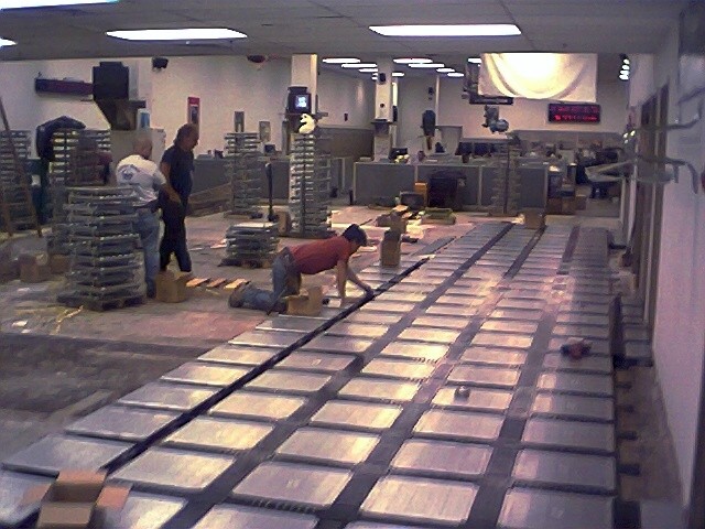 Camass access floor Case Study Photo, Time Warner flushing, USA