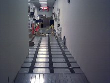 Camass access floor Case Study Photo, Time Warner flushing, USA