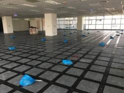 ECO access floor Case Study Photo, Network-attached storage (NAS) appliances Leader headquarter ,  Taiwan