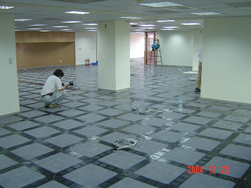 ECO access floor Case Study Photo, DCBank, Taiwan