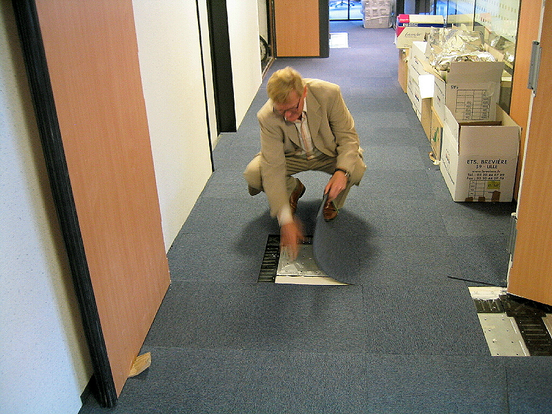 Camass access floor Case Study Photo, Grand Thronton Carson Wagon Lille, France