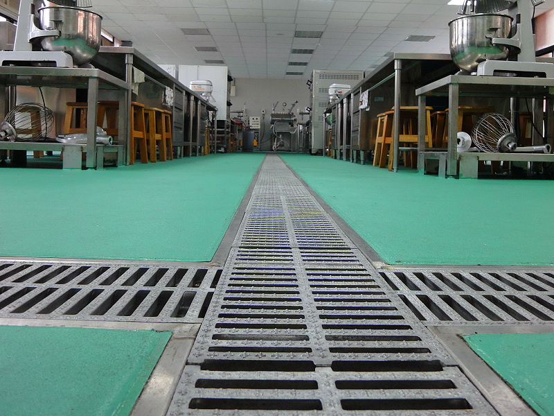 Solitile HP2500 series access floor Case Study Photo, Cooking Schook Kitchen
