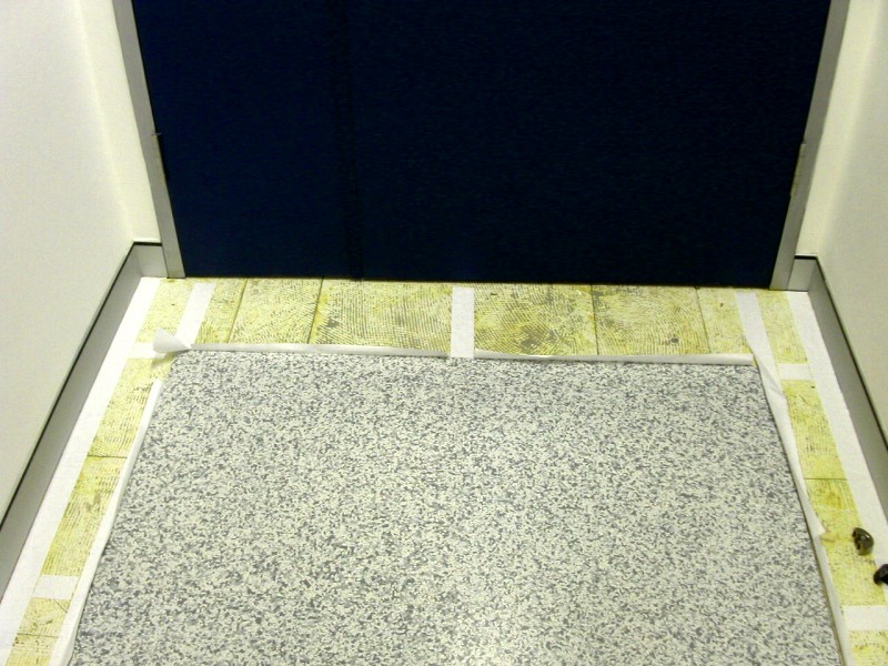 Commercial Rate Vinyl Tiles Case Study Photo, Bank, Hong Kong