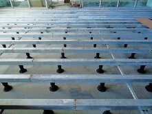 Outdoor access floor Case Study Photo, Roof lounge area, Taiwan