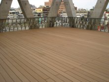 Outdoor access floor Case Study Photo, Roof lounge area, Taiwan