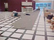 ECO access floor Case Study Photo, A Middle School, USA