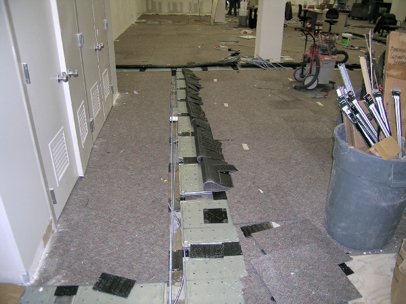 Camass access floor Case Study Photo, Time Warner Cable Office, USA