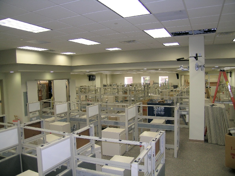 Camass access floor Case Study Photo, Time Warner Cable Office, USA