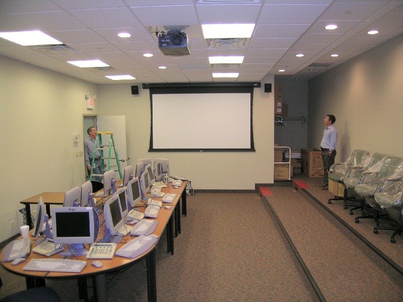 Camass access floor Case Study Photo, Time Warner Cable Office, USA