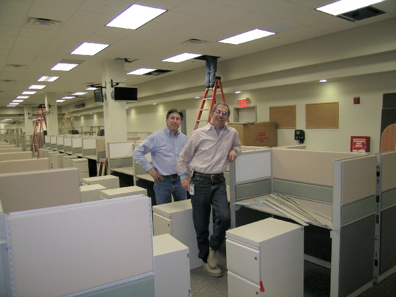 Camass access floor Case Study Photo, Time Warner Cable Office, USA