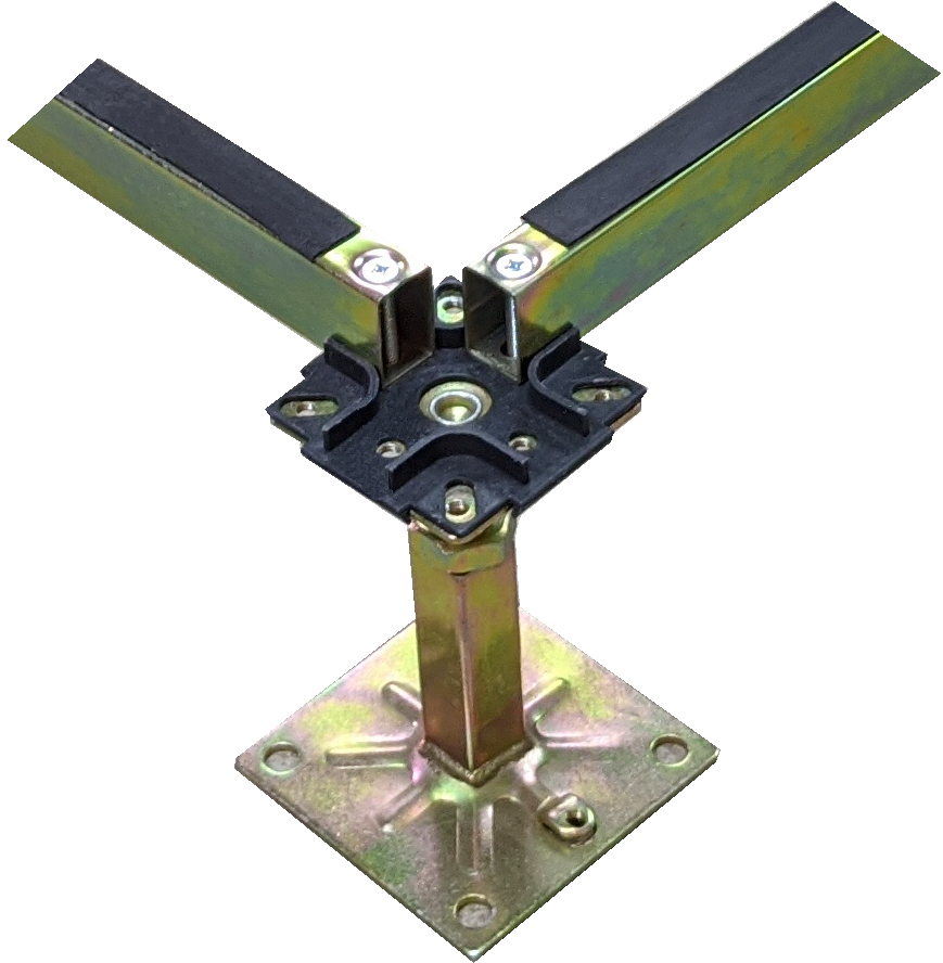 in exhibition booth at Domotex